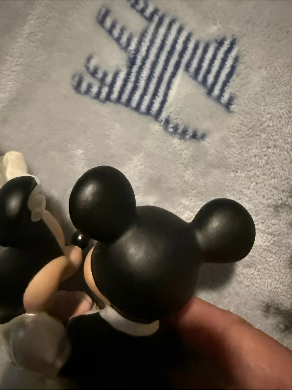 Disney Wedding Mickey & Minnie Figurine - Black, White, Cream, Pink